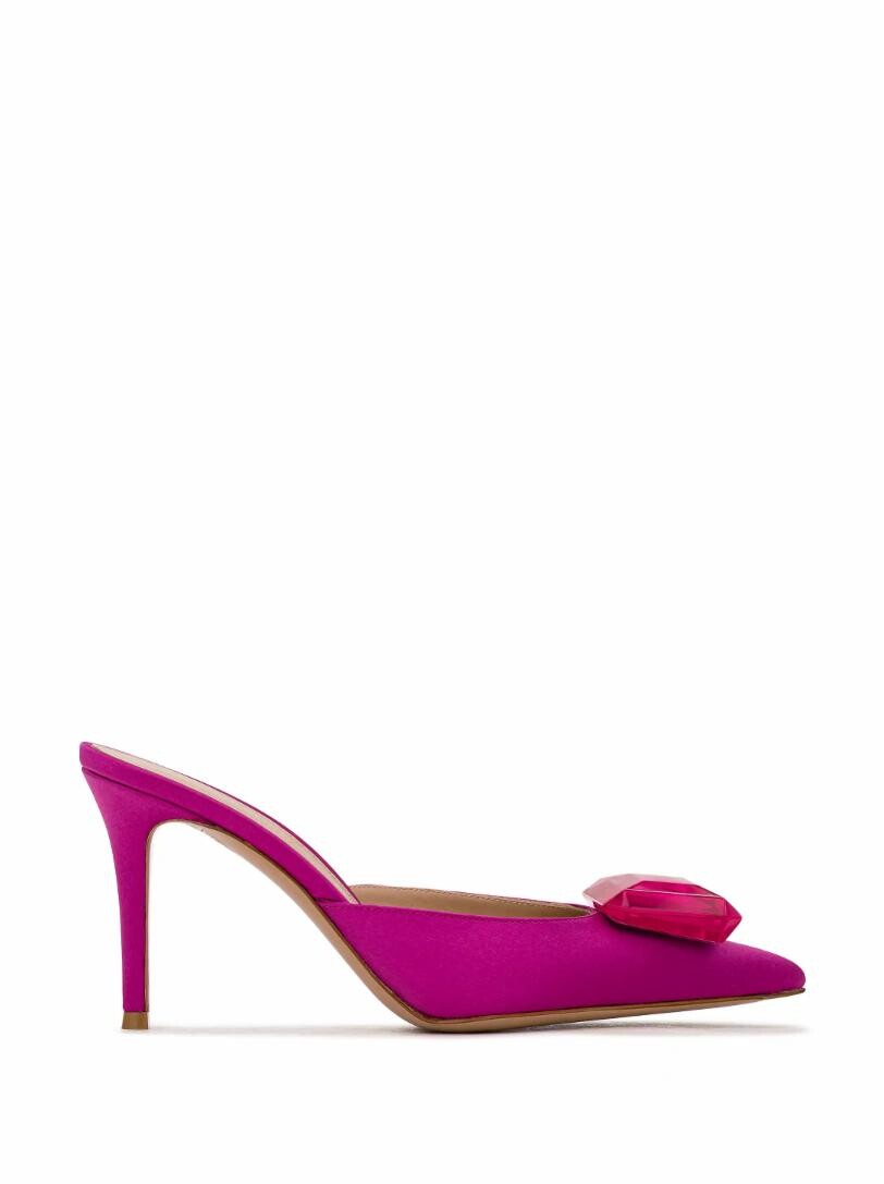 

Сатиновые мюли Jaipur Gianvito Rossi