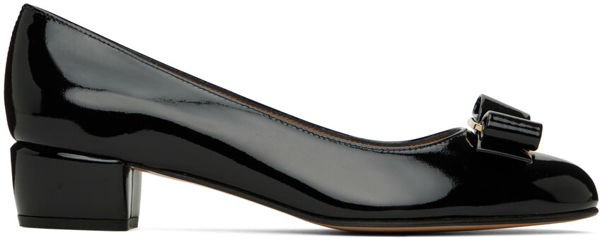 

Черные каблуки Вары Ferragamo