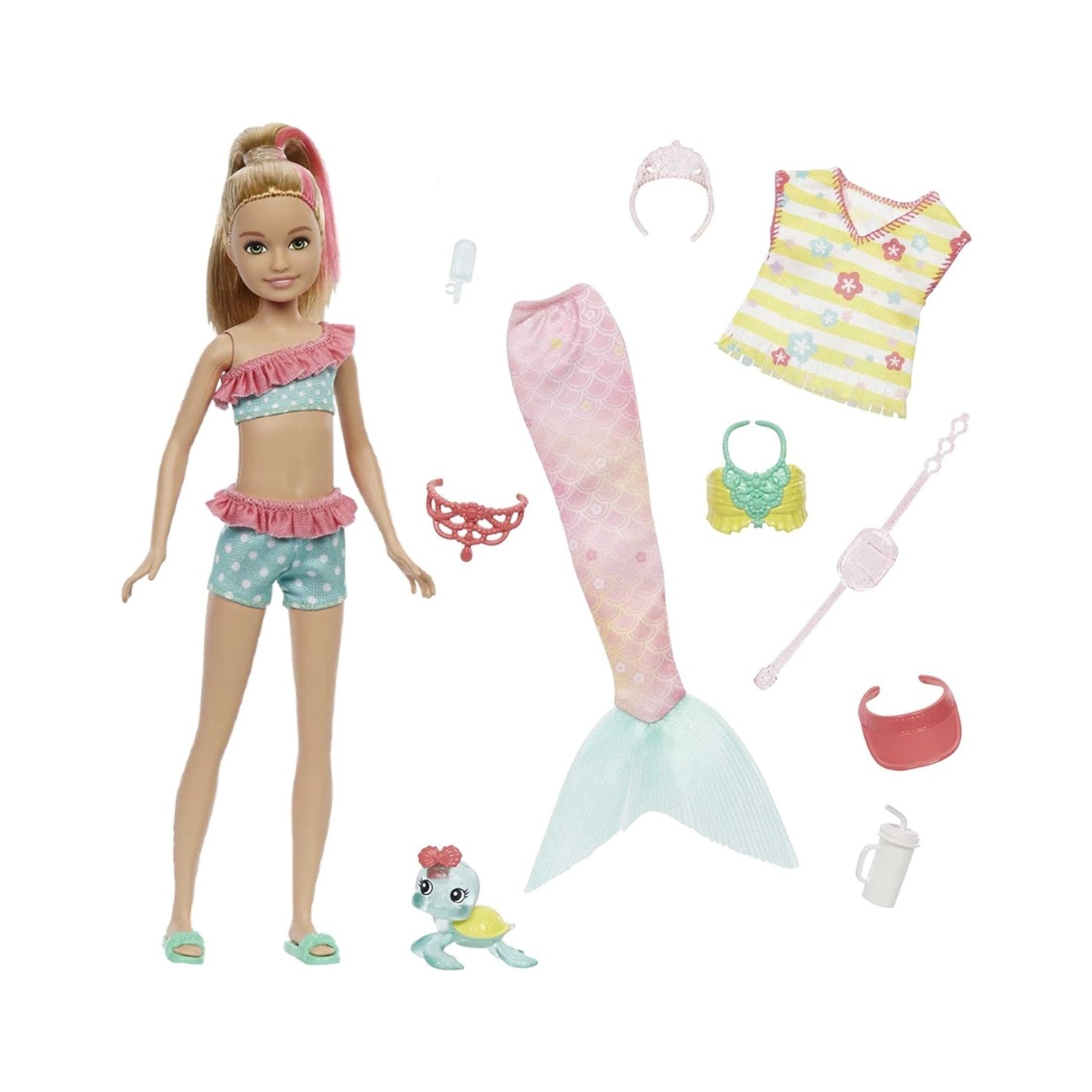 Игровой набор Barbie Mermaid Power игровой набор barbie кемпинг стейси 23 см hdf70 розовый