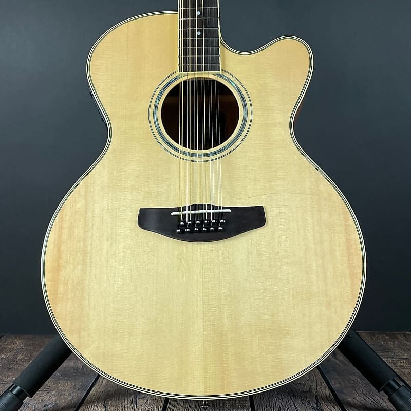 

Yamaha CPX700II-12 Струнная акустическая гитара, натуральный цвет Yamaha CPX700II-12 String Guitar-