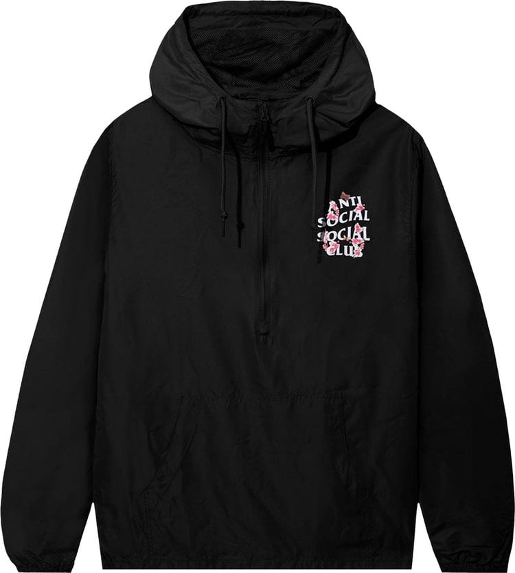 Анорак Anti Social Social Club Kkoch Anorak 'Black', черный - фото