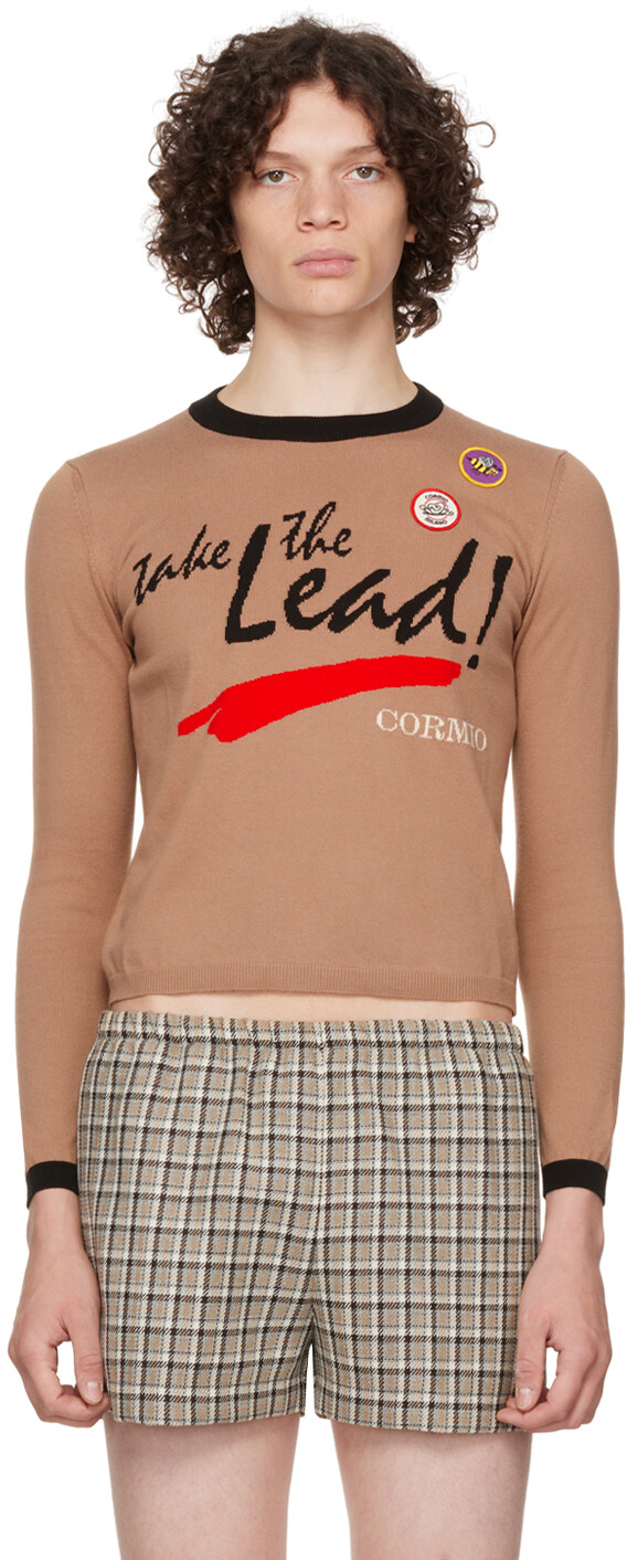 

Коричневый свитер Take The Lead Cormio