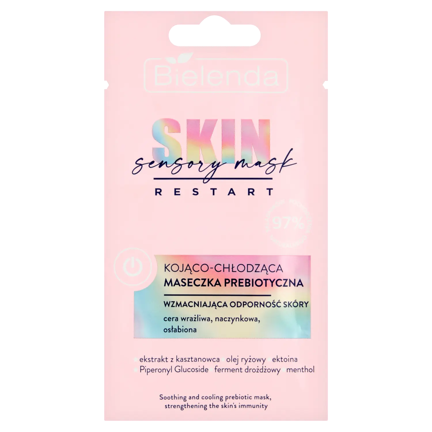 

Bielenda Skin Restart Sensory успокаивающая маска для лица, 8 г