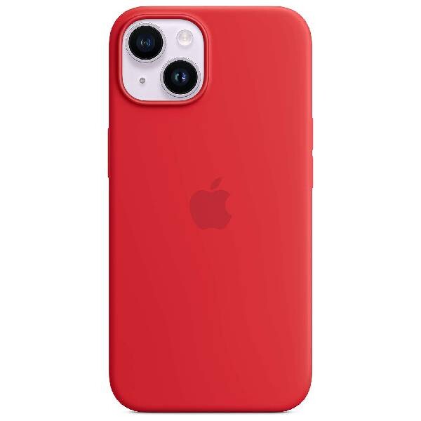 

Чехол силиконовый Apple iPhone 14 с MagSafe, (PRODUCT) RED