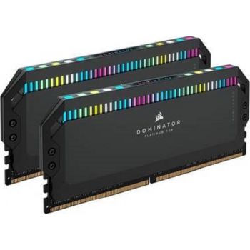 Оперативная память Corsair DOMINATOR Platinum RGB 32 Гб, черный оперативная память corsair dominator platinum rgb 64gb черный