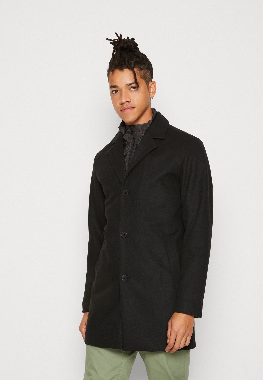 

Пальто классическое Jack & Jones Premium, черный