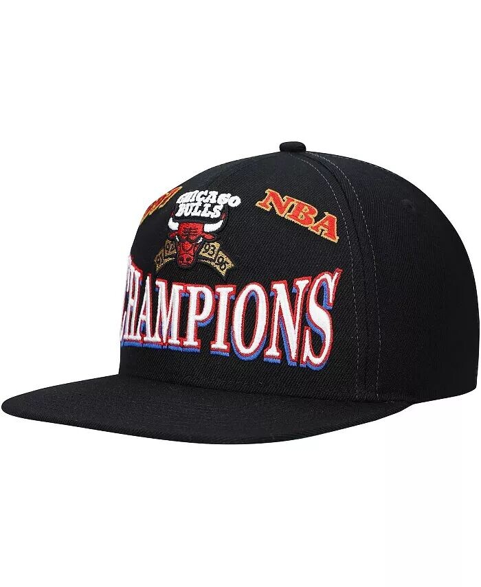 

Мужская черная бейсболка Chicago Bulls Hardwood Classics 1997 NBA Champions Snapback Mitchell & Ness, черный