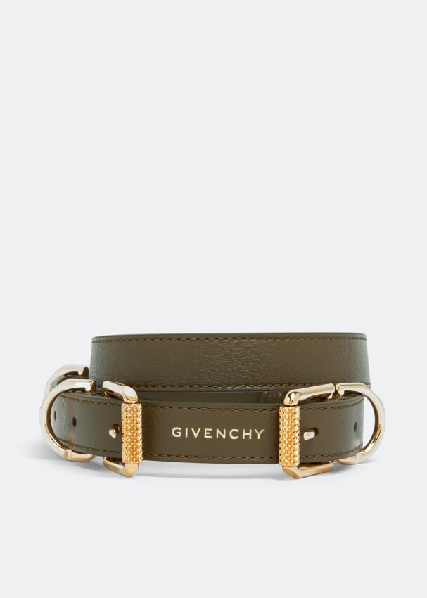 

Ремень GIVENCHY Voyou belt, зеленый