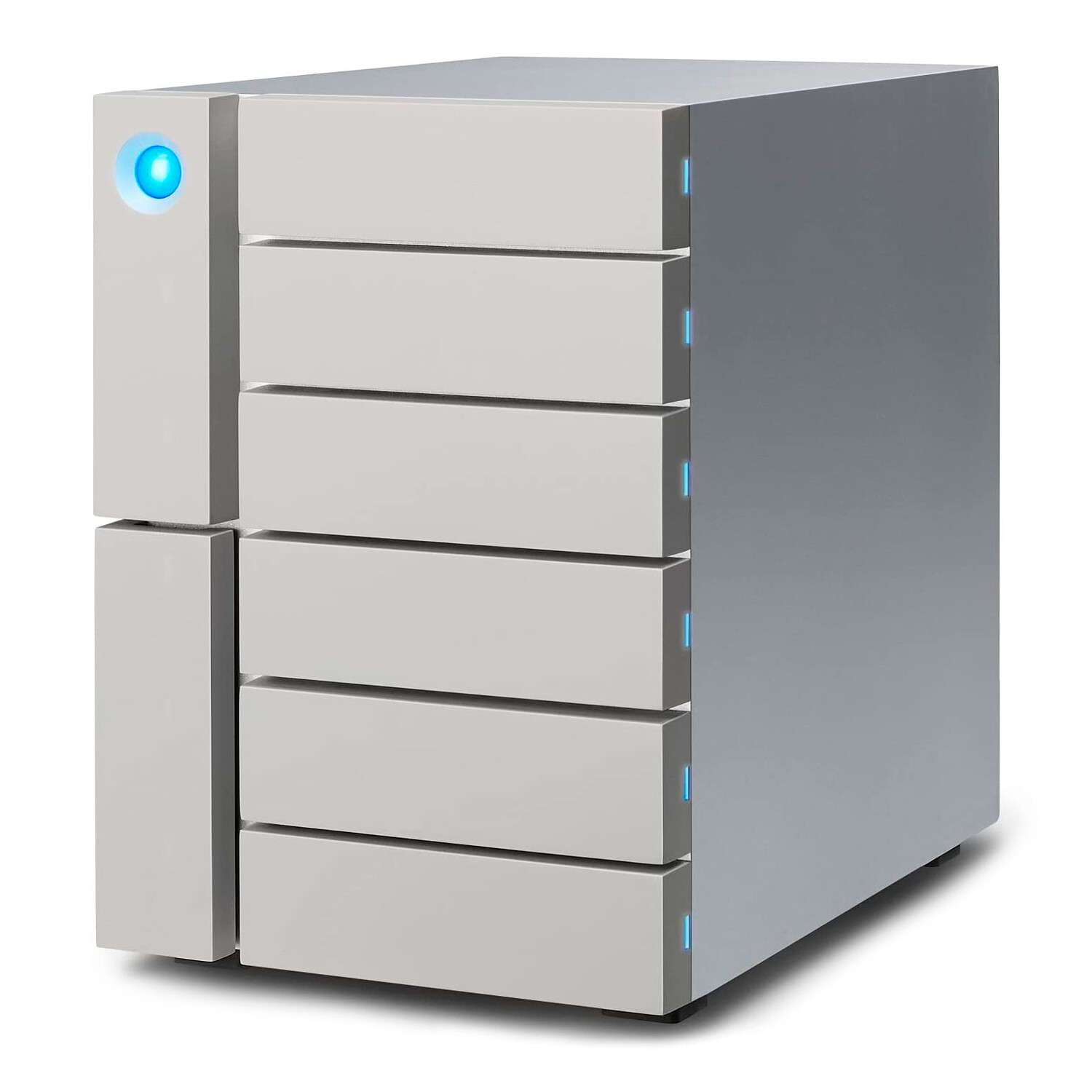

Сетевое хранилище LaCie 6big, 48 ТБ, серебристый
