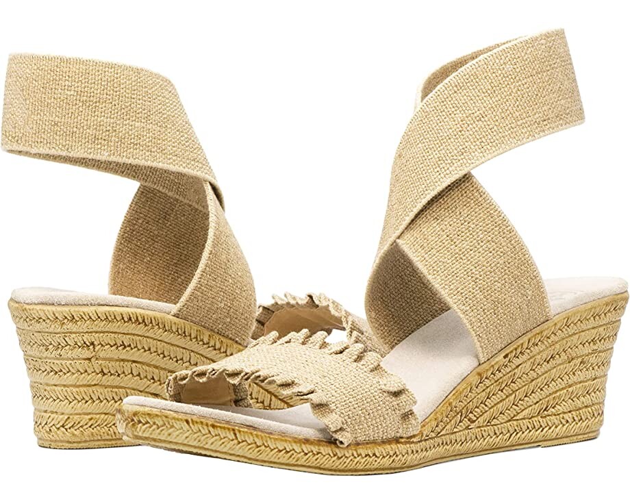 

Сандалии Carolina Charleston Shoe Company, льняные оборки