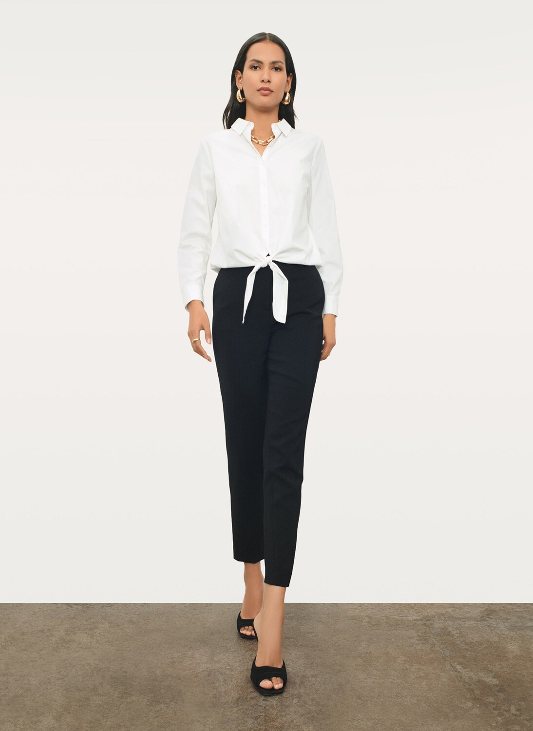 

Рубашка с завязками Donna Karan