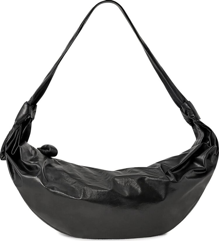 

Сумка Lemaire Large Soft Croissant Bag Black, черный