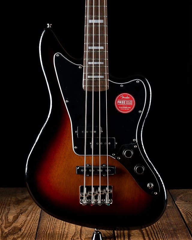 Гитара Squier Classic Vibe Jaguar Bass, солнечные лучи