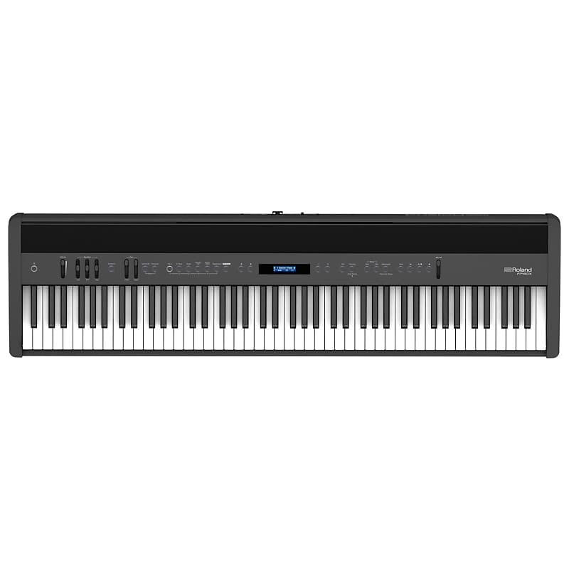 Портативное цифровое пианино Roland FP-60X, черное цифровое пианино roland fp 60x wh