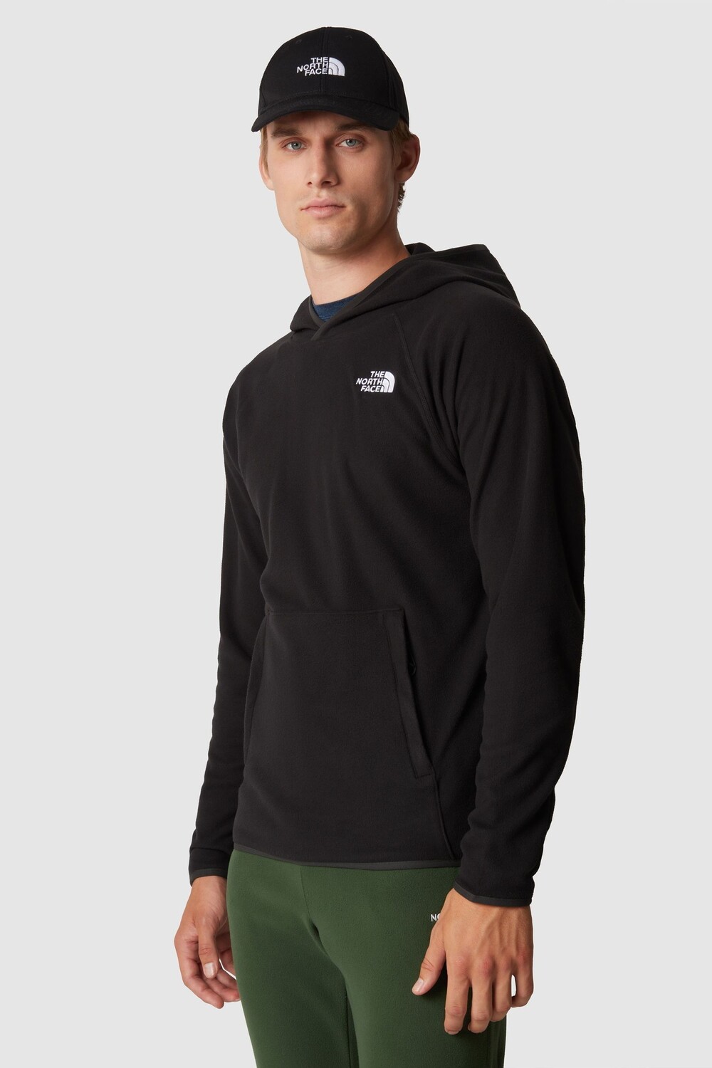 

Флисовая толстовка 100 Glacier The North Face, черный