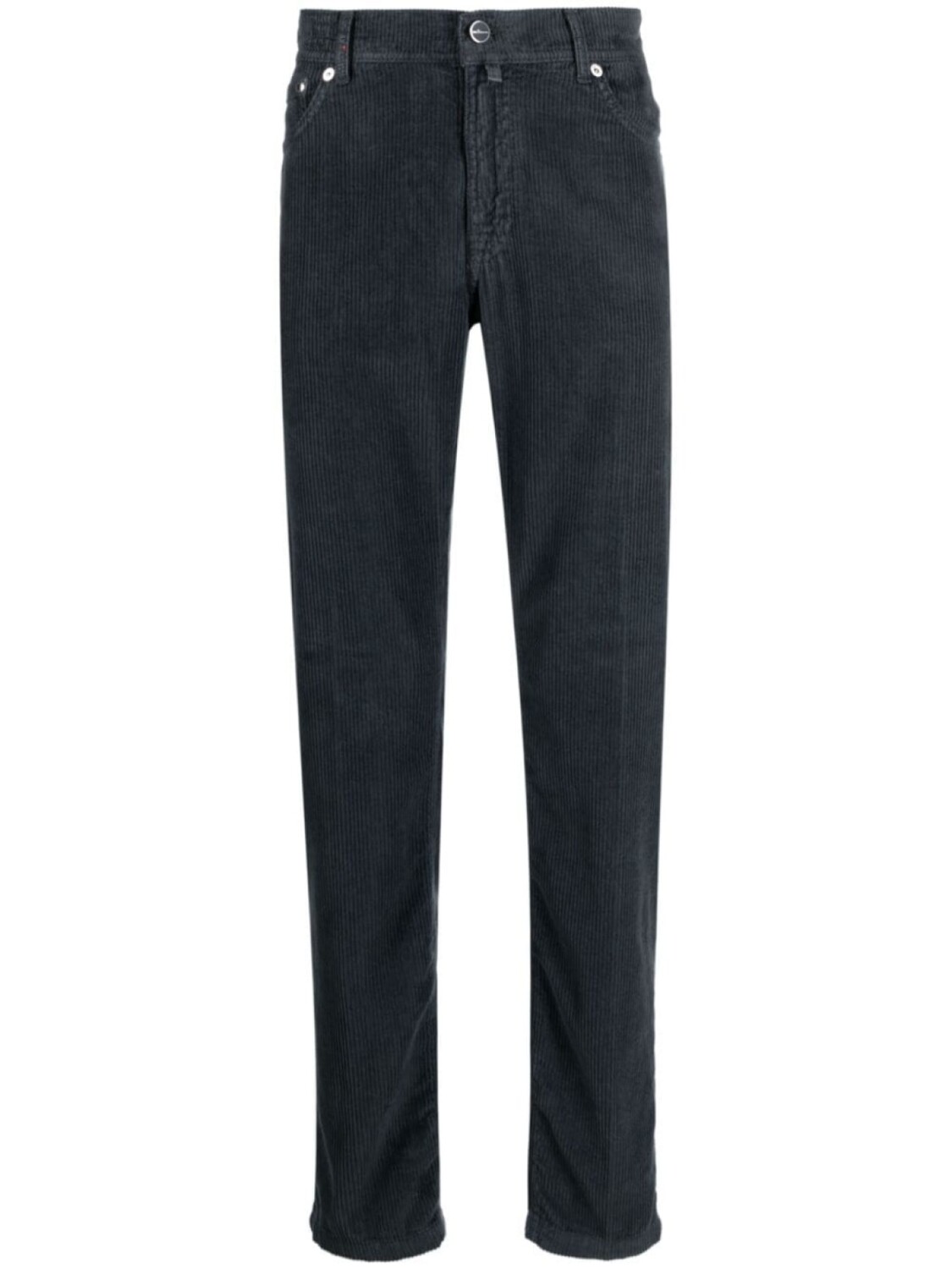 

Kiton вельветовые брюки с заниженной талией, синий