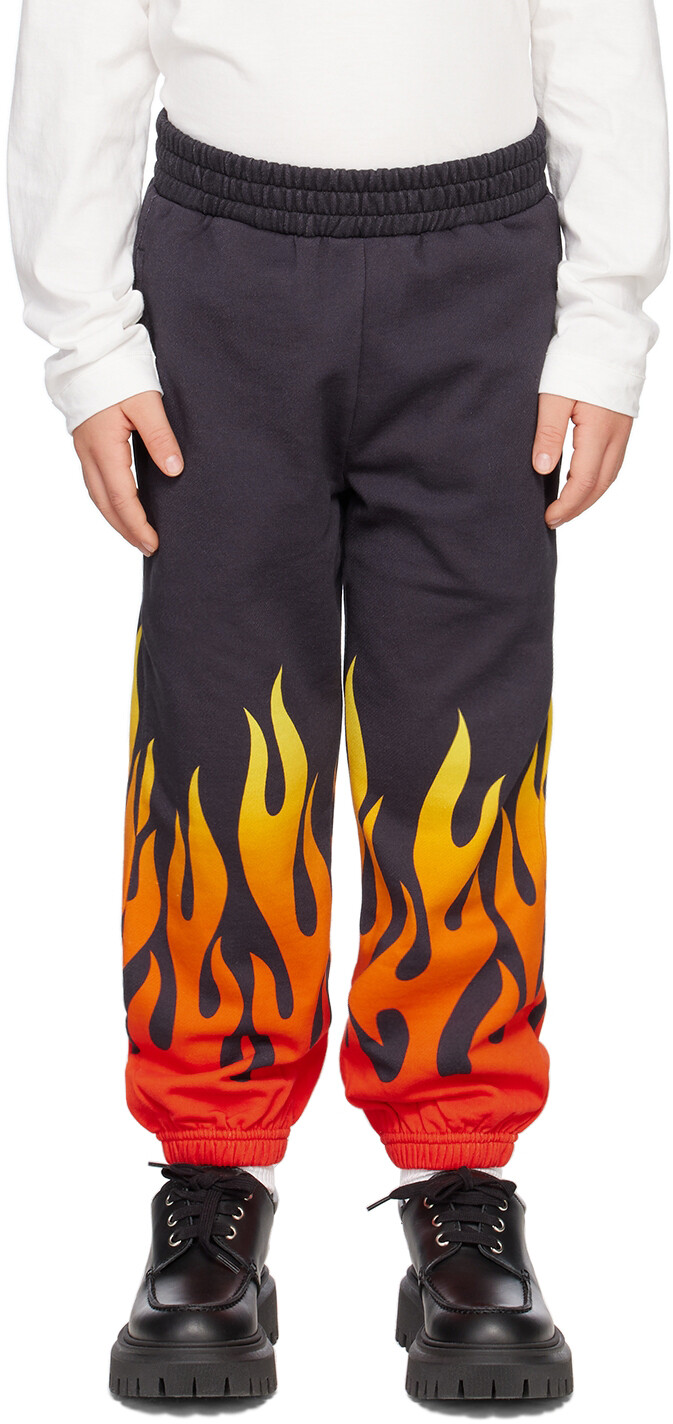 

Детские черные брюки Flame Lounge Stella McCartney