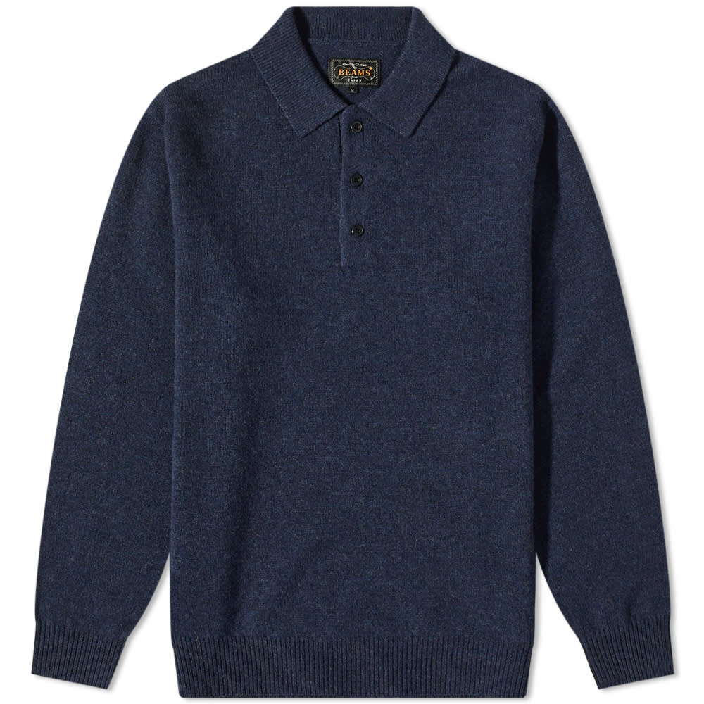 

Футболка Beams Plus Knit Polo Shirt