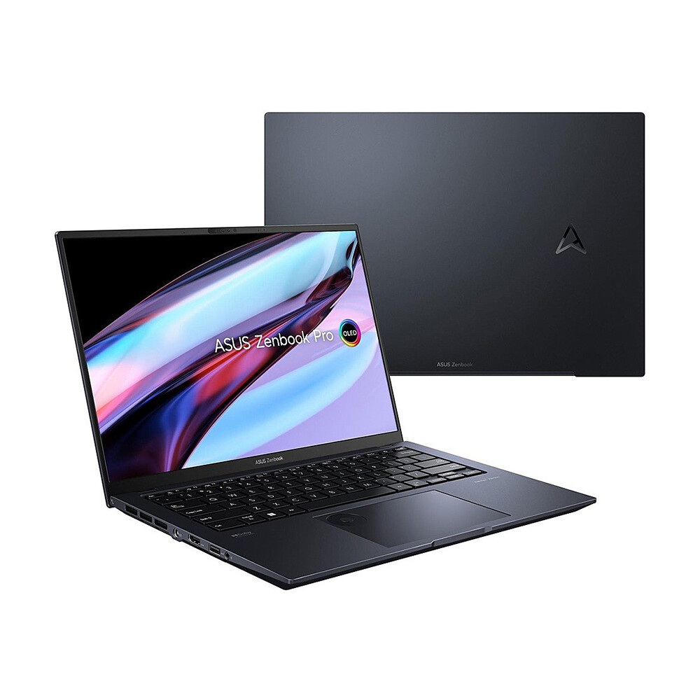 Ноутбук ASUS Zenbook Pro 14 OLED, 14.5”, 16 ГБ/1 ТБ, i9-13900H, RTX 4060, черный, английская раскладка ноутбук asus zenbook s 13 oled 13 3 32 гб 1 тб i7 1355u серый английская раскладка