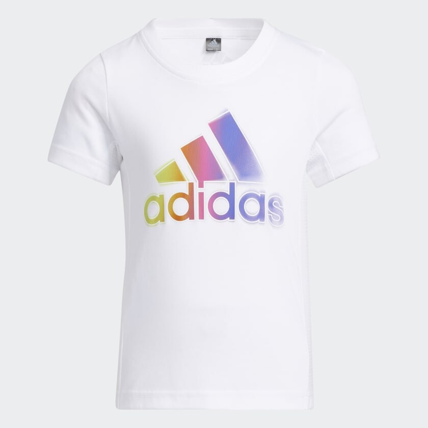 

Футболка adidas Cotton, белый/мультиколор