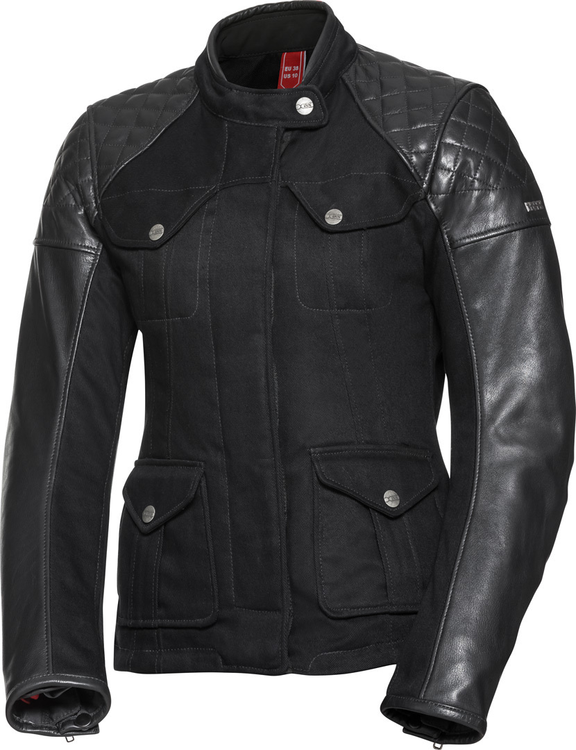 цена Куртка IXS Classic LT Jenny для женщин для мотоцикла Кожаная