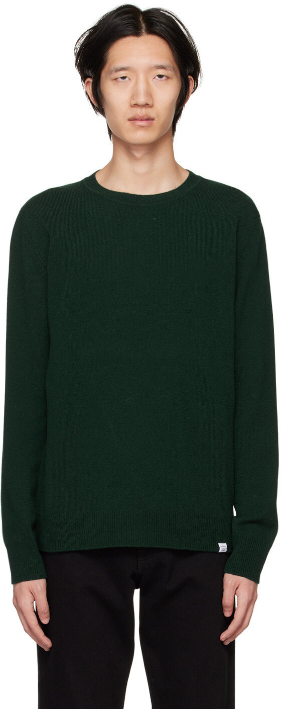 

Зеленый свитер Зигфред Norse Projects