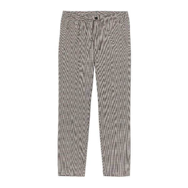 

Джоггеры стандартной посадки H&M Regular Fit Joggers, светло-бежевый/клетка