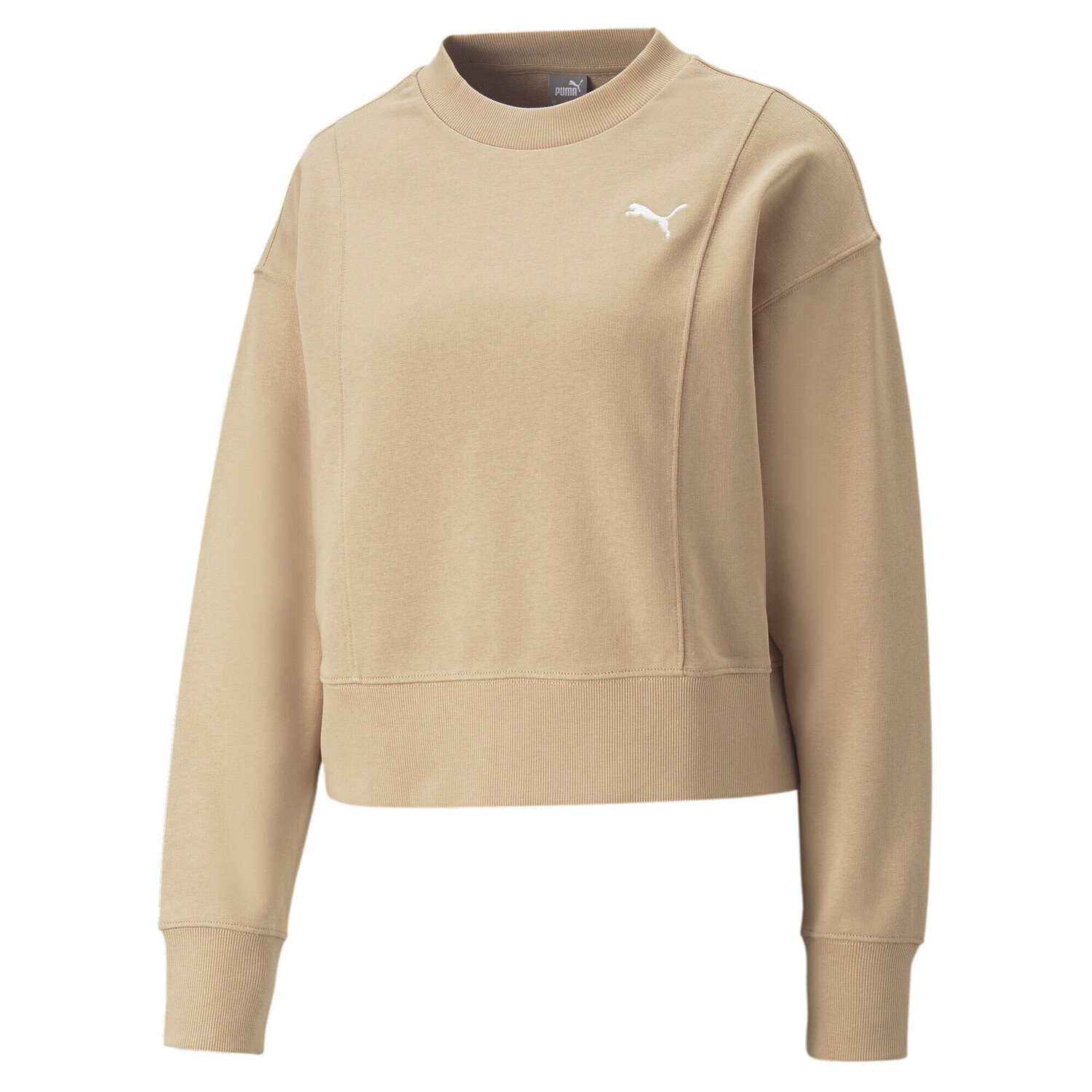 

Толстовка с круглым вырезом HER Женское PUMA, бежевый