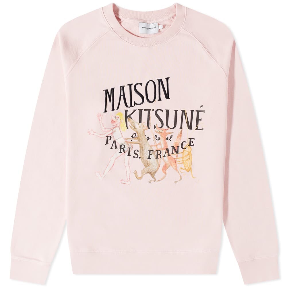 

Толстовка Maison Kitsune x Olympia Le Tan Palais Royal Crew Sweat