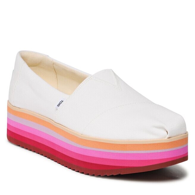 

Туфли на танкетке Toms AlpPlatform, белый