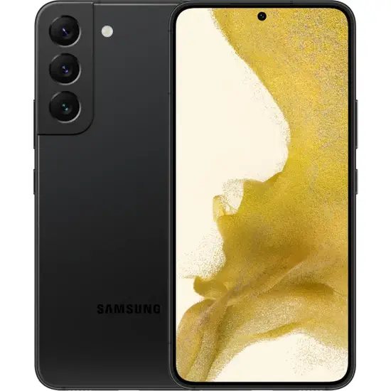 Смартфон Samsung Galaxy S22 8/256GB, черный закаленное стекло 4 в 1 2 5d для samsung galaxy s22 5g стекло для samsung s22 защита экрана мягкая пленка для объектива samsung s22 s21 plus