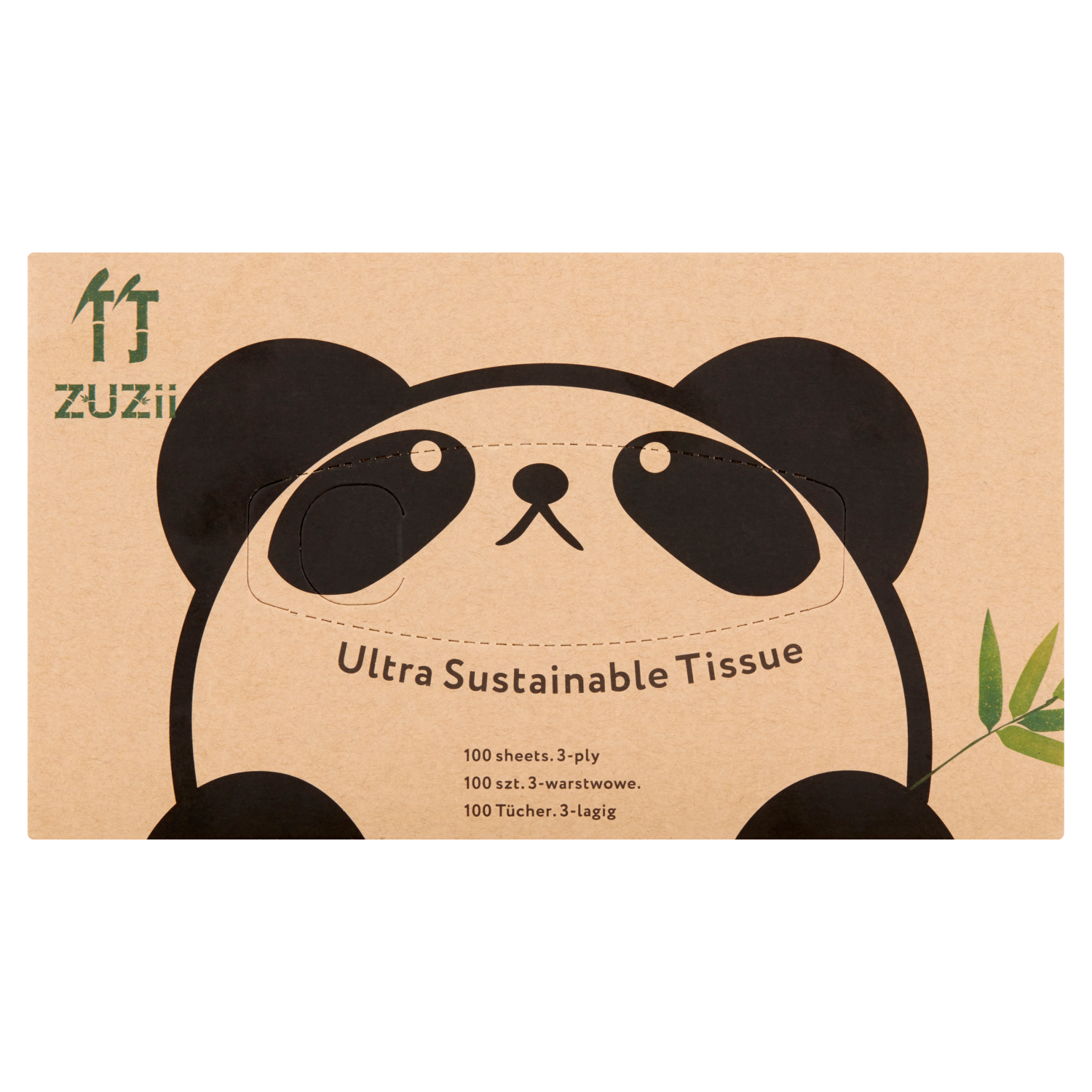 Zuzii Bamboo бамбуковые салфетки, 100 шт/уп
