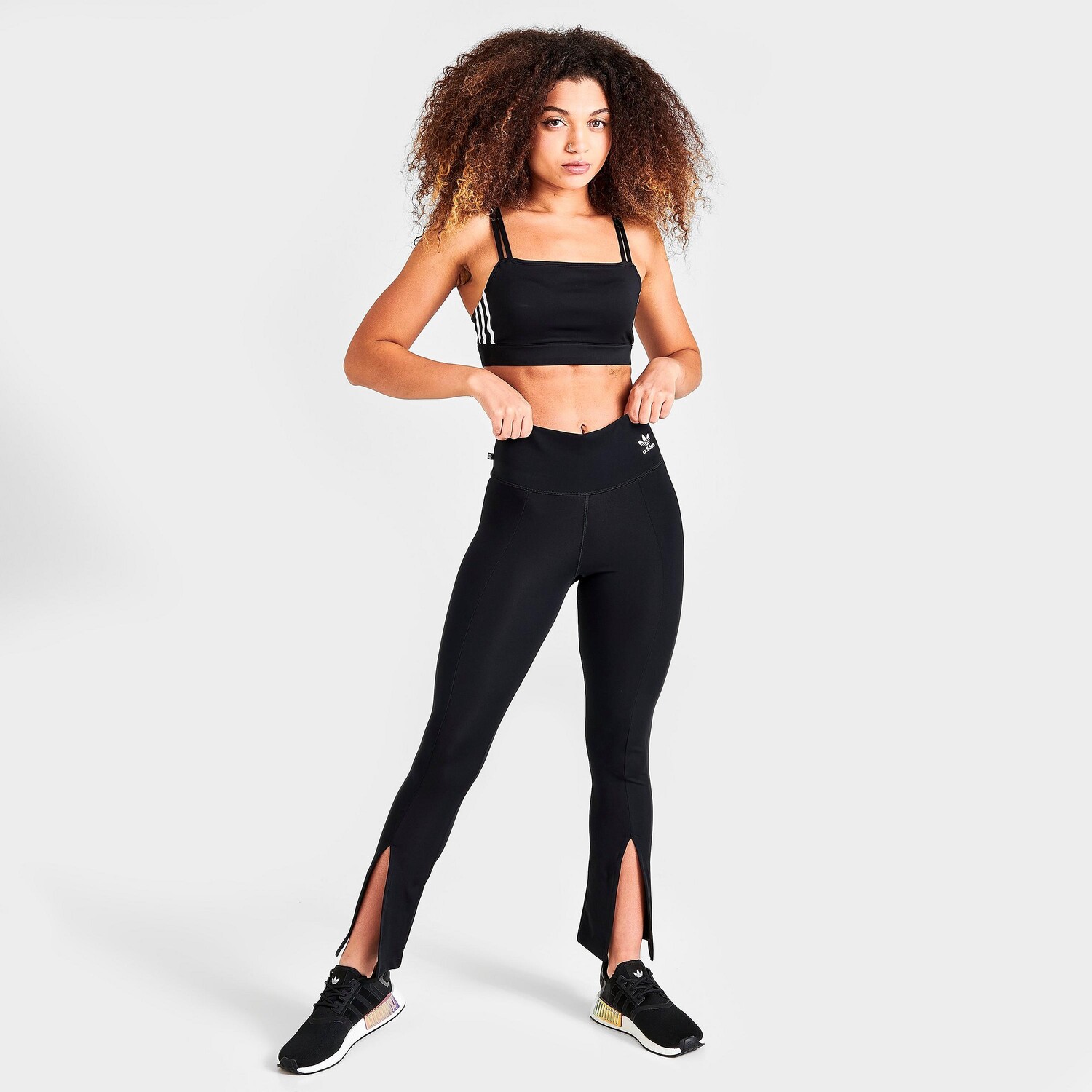Женские тайтсы Adidas Originals Adicolor Classics SST с открытым краем ...