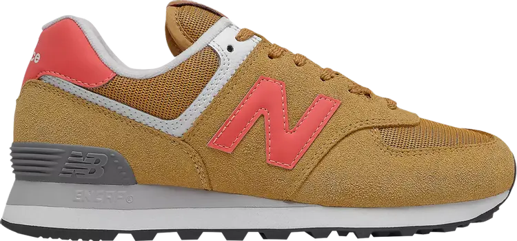 

Кроссовки New Balance Wmns 574 'Workwear Red', коричневый