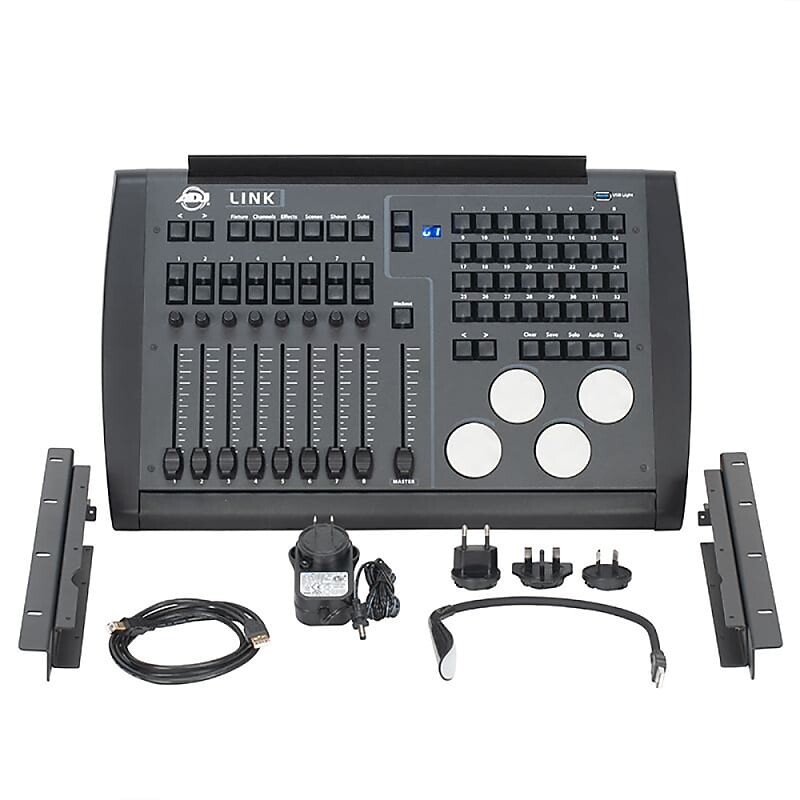 

Аппаратный контроллер ADJ American DJ Link 4-Universe DMX для использования с iPad LIN556
