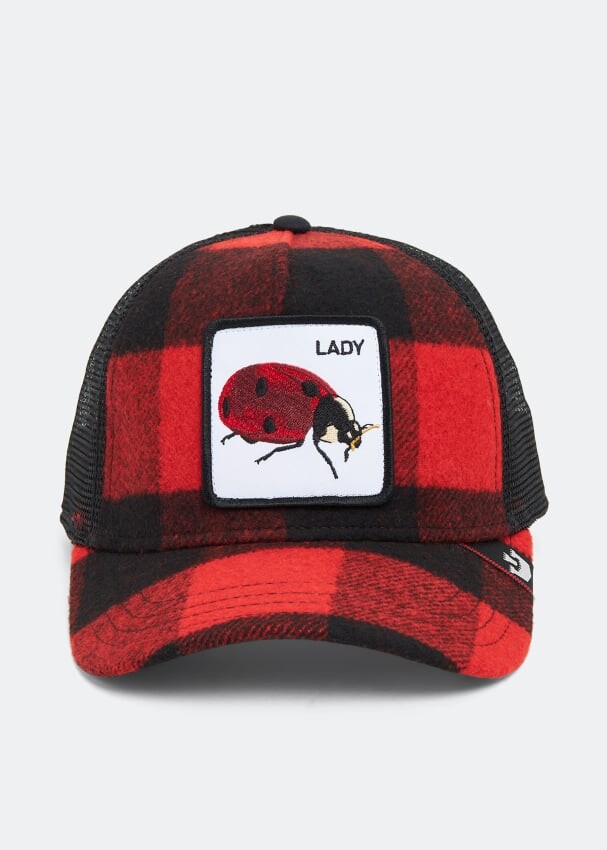 

Кепка GOORIN BROS. Lady Bug trucker cap, красный