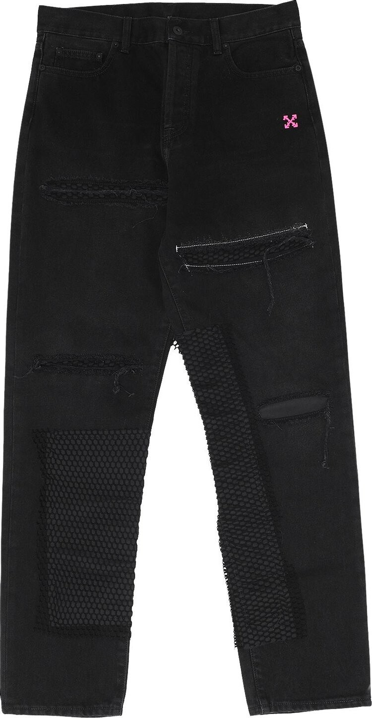 

Джинсы Off-White Ev Bravado Baggy 90s Fit Jeans 'Black', черный