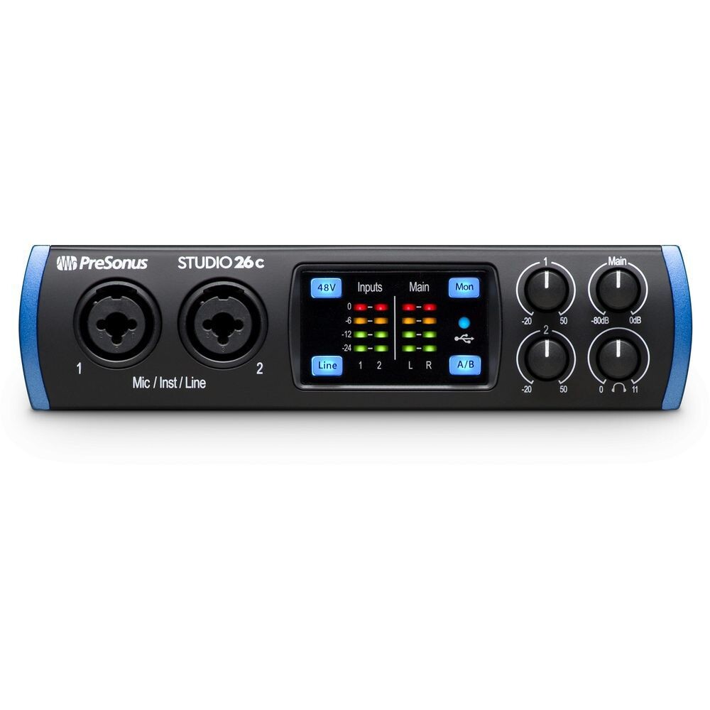 

Аудиоинтерфейсы Presonus Studio 26C