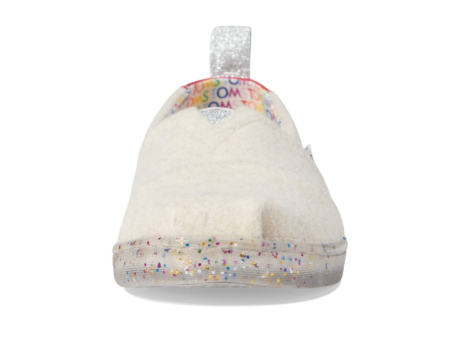 

Лоферы TOMS Kids Two-Tone Felt/Nylon Rainbow Alpargata (Little Kid/Big Kid)