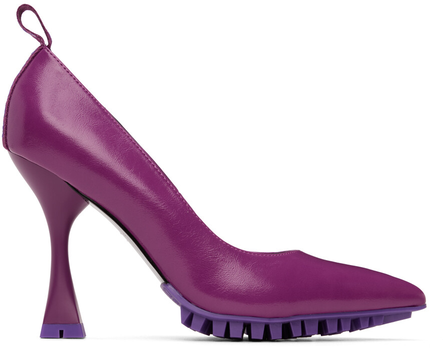 

Фиолетовые туфли на каблуках Versace Jeans Couture