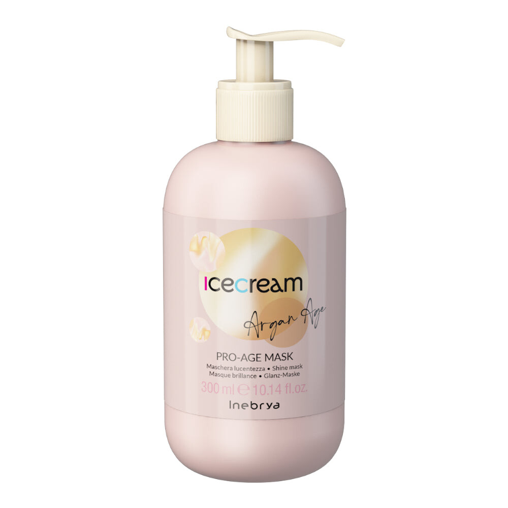 

Inebrya Маска для сияния Ice Cream Argan Age с аргановым маслом 300мл