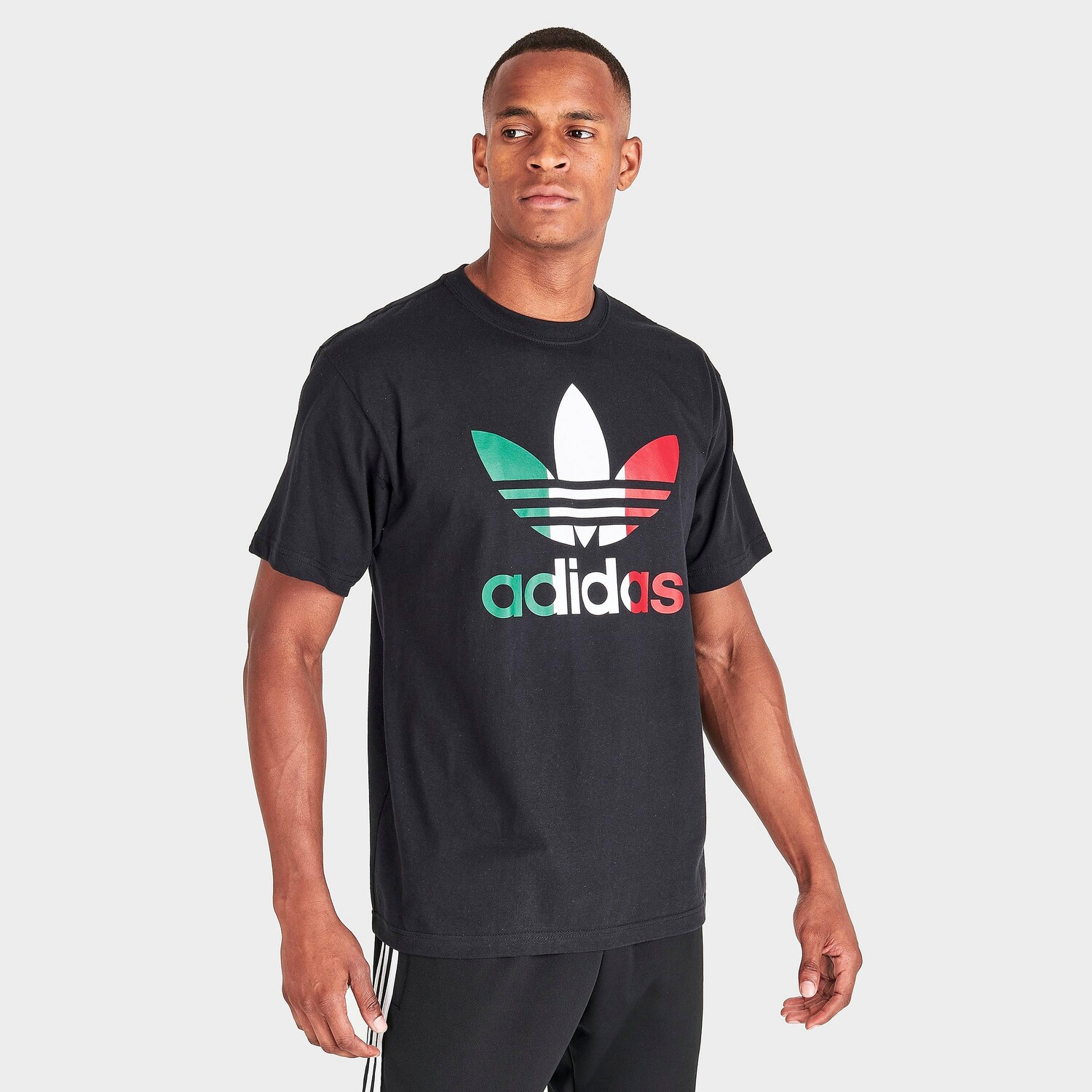 

Мужская футболка с трилистником Adidas Originals Mexico, черный