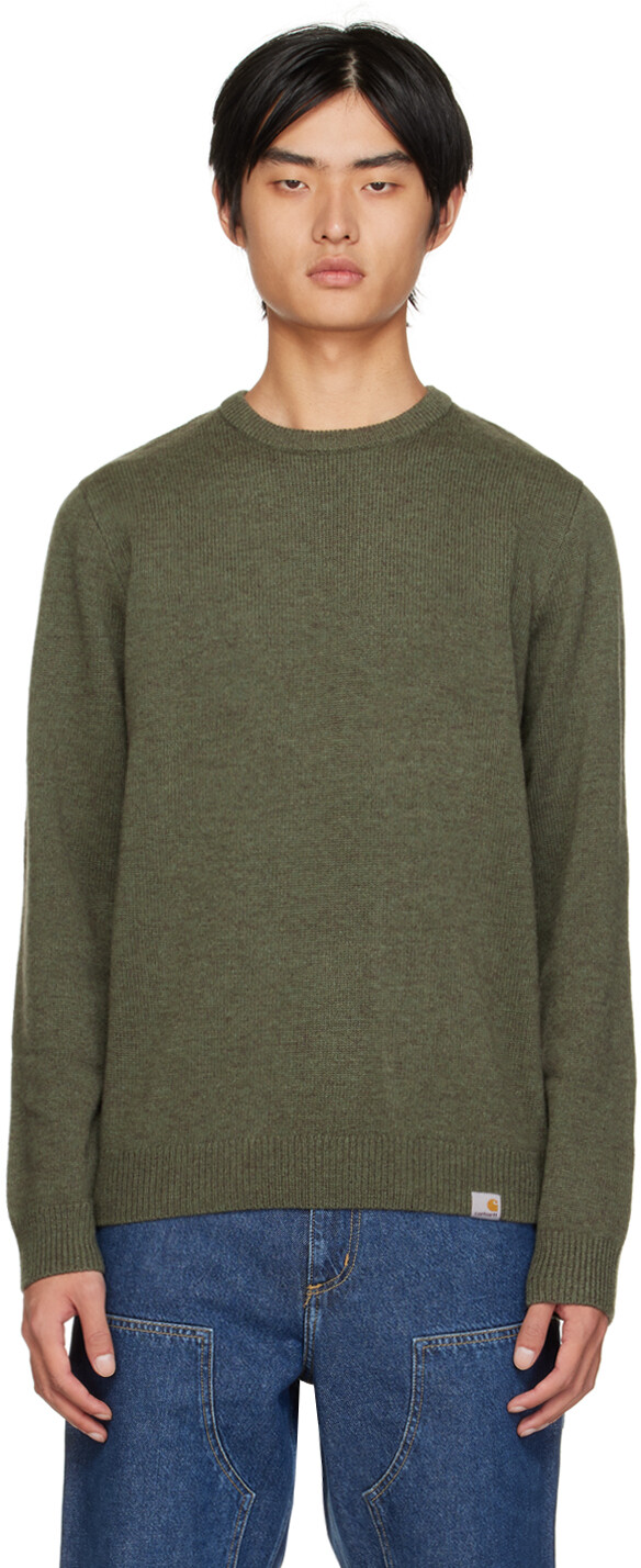 

Зеленый свитер Allen Carhartt Work In Progress