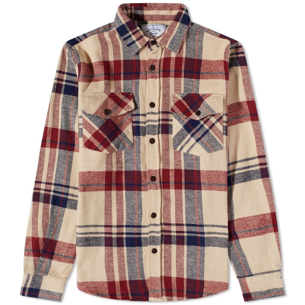 

Верхняя рубашка с двумя карманами в клетку Coachella Portuguese Flannel