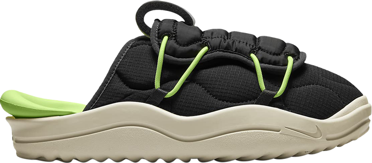 Сандалии Nike Offline 3.0 Mule 'Black Ghost Green', черный сандалии nike offline pack enamel green зеленый