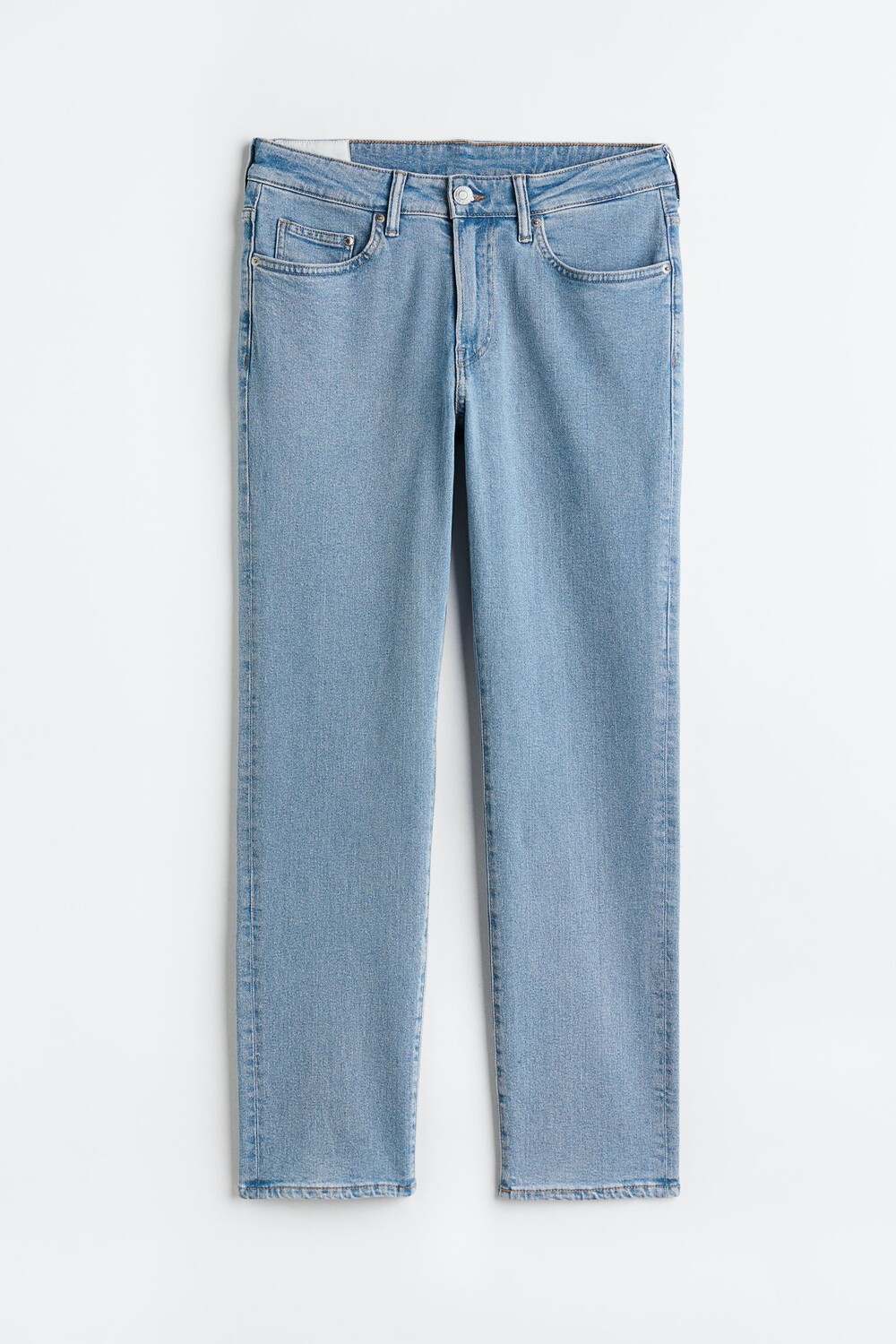

Джинсы H&M Straight Regular, голубой