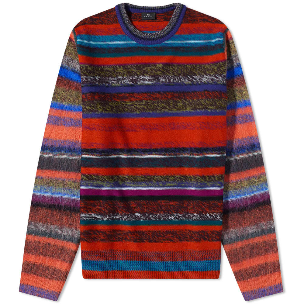 

Джемпер Paul Smith Stripe Crew Knit, Коричневый