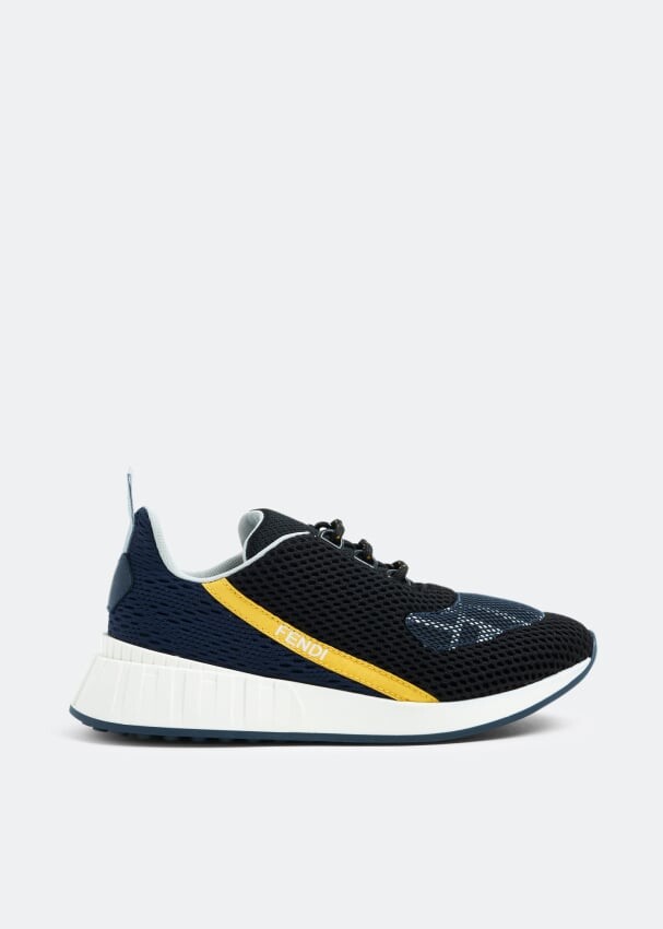 

Кроссовки FENDI Mesh sneakers, синий