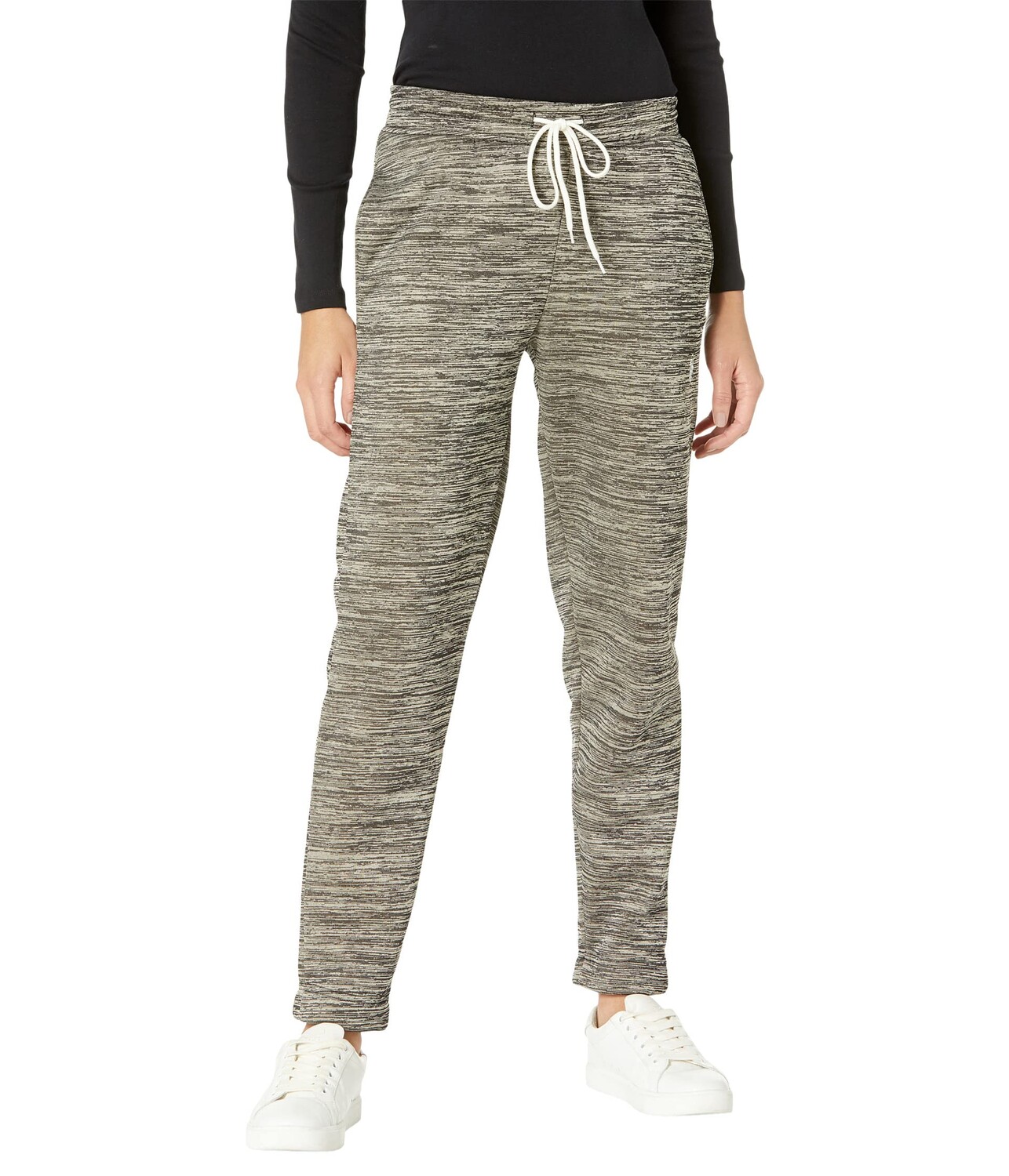 

Джогггеры U.S. POLO ASSN., Space Dye Active Fleece Joggers, Серый
