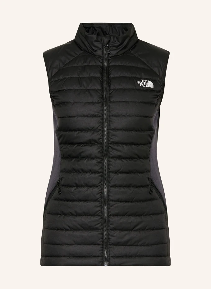 

Гибридный стеганый жилет The North Face, черный